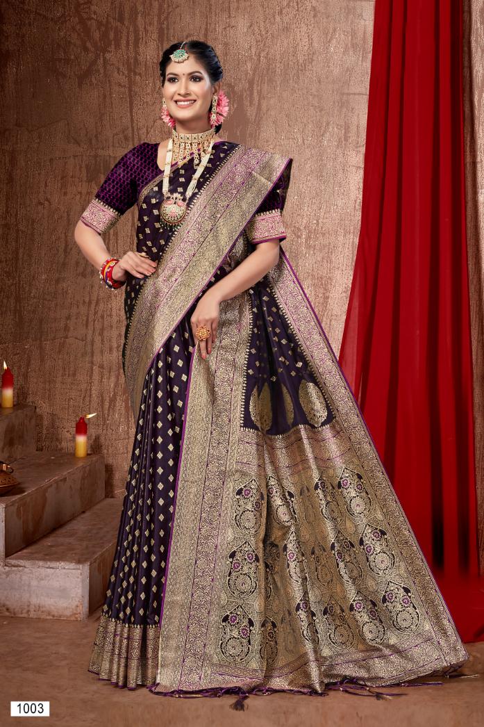 Lavisha By Bunawat Heavy Silk Wedding Wear Sarees Wholesale Price In Surat The Ethnic World